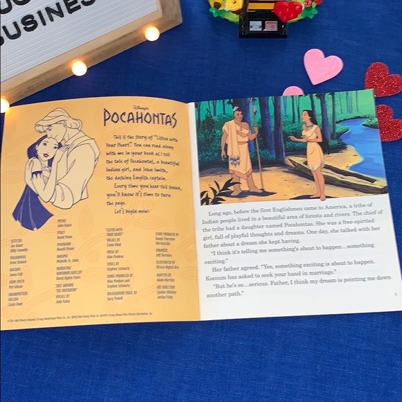 Pocahontas: Listen with Your Heart Disney SOLD - Picture 3 of 4